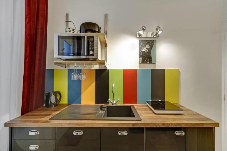 A Sweet Studio In Montparnasse - Boulevard Du Montparnasse Paris Exterior foto